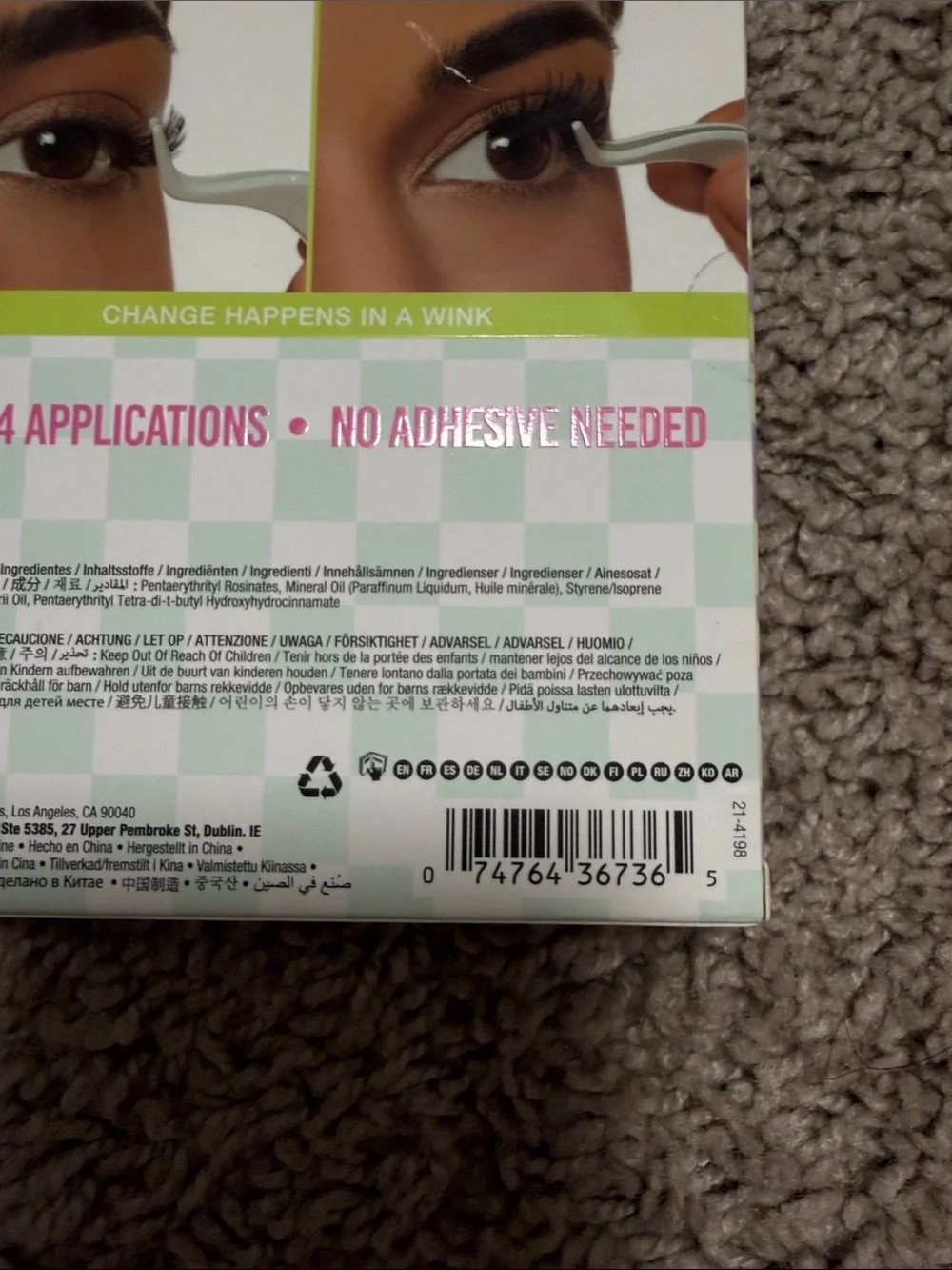 Winks by Ardell Black Press-On Underlash Clusters - Picture 3 of 3